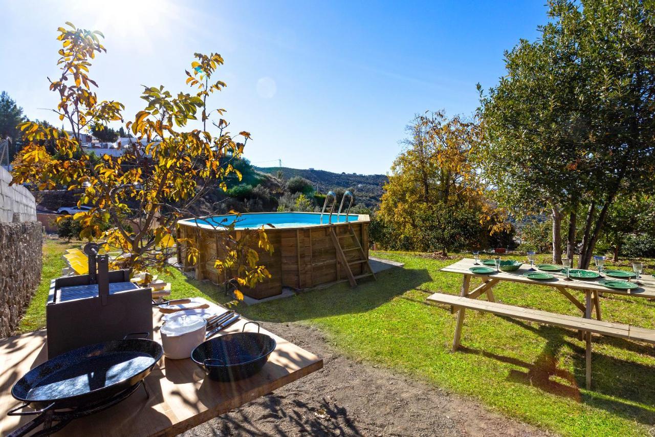 Casa Flores Con Piscina Interior Climatizada Alcaucín Kültér fotó